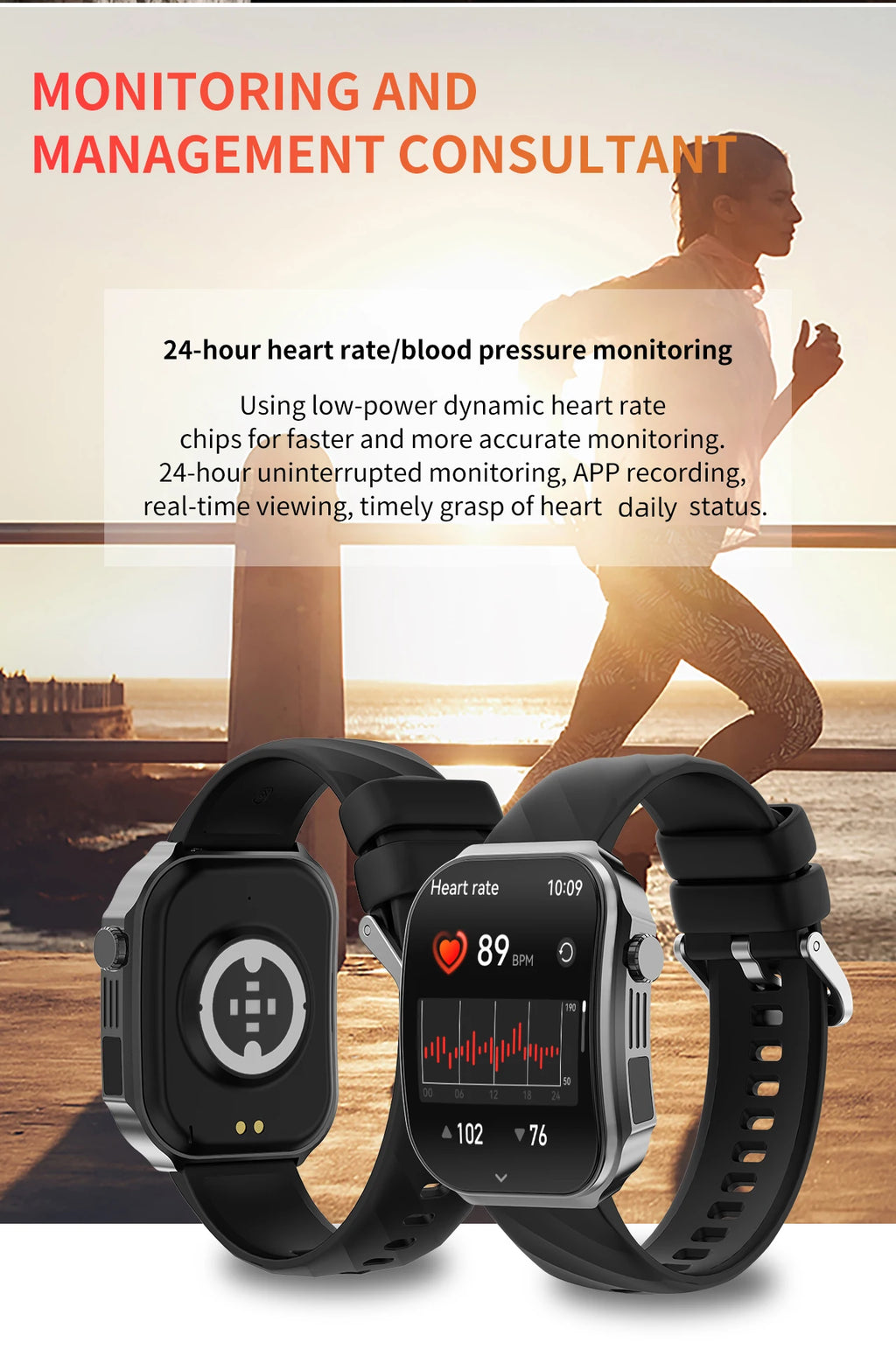 3D Curved Screen Smart Watch 2.2" Large HD Display Bluetooth Call Waterproof Flashlight Outdoor Sport Smartwatch Women 2026 New