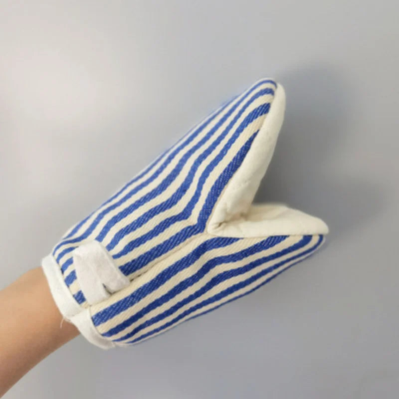 1PC  Heat-insulating Gloves Potholder Kitchen Anti-scald Microwave Gloves High Temperature Resistant Kitchen Baking Oven Gloves