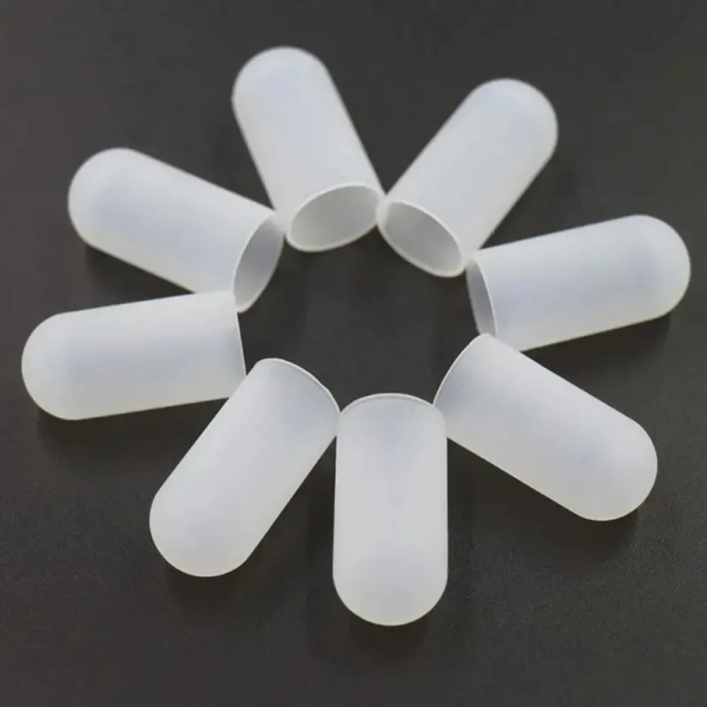 5Pcs Silicone Finger Protector Finger Caps High Temperature Resistant Anti-slip Finger Cover