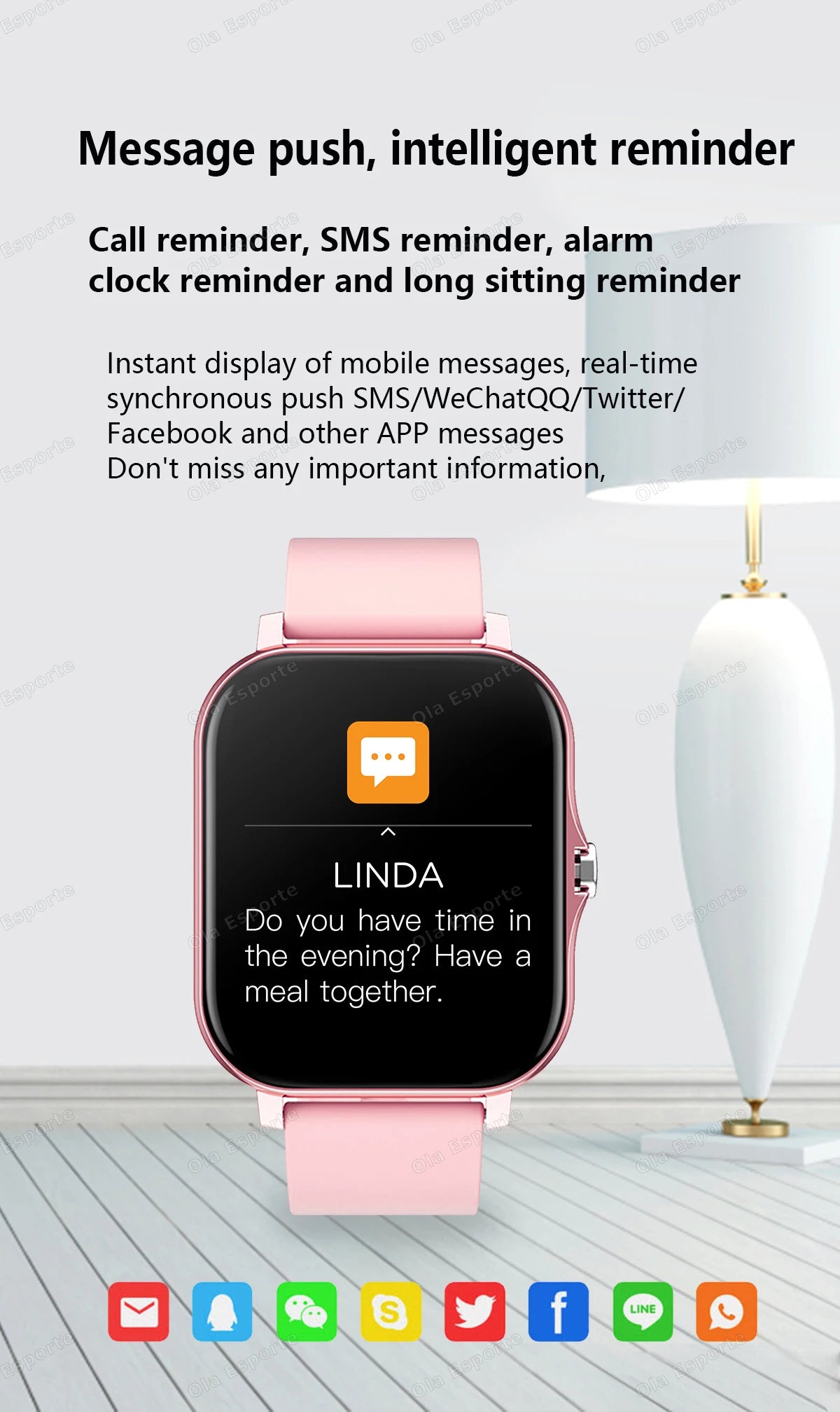 20226 New 1.83-inch Smartwatch Call Notifications Sleep Monitoring Activity Tracking Smart Watch Compatible with Android and iOS