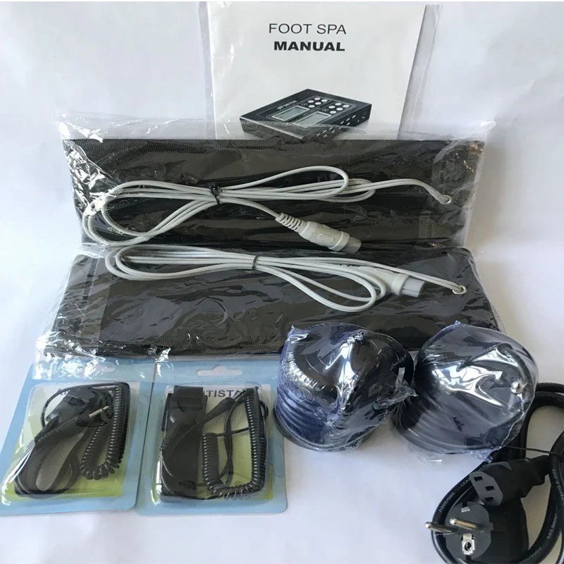 Ionic Cleanse Foot Detox Machine Deep Cleanse Spa Detox Machine Relieves Fatigue Promote Blood Circulation Dual System For Two