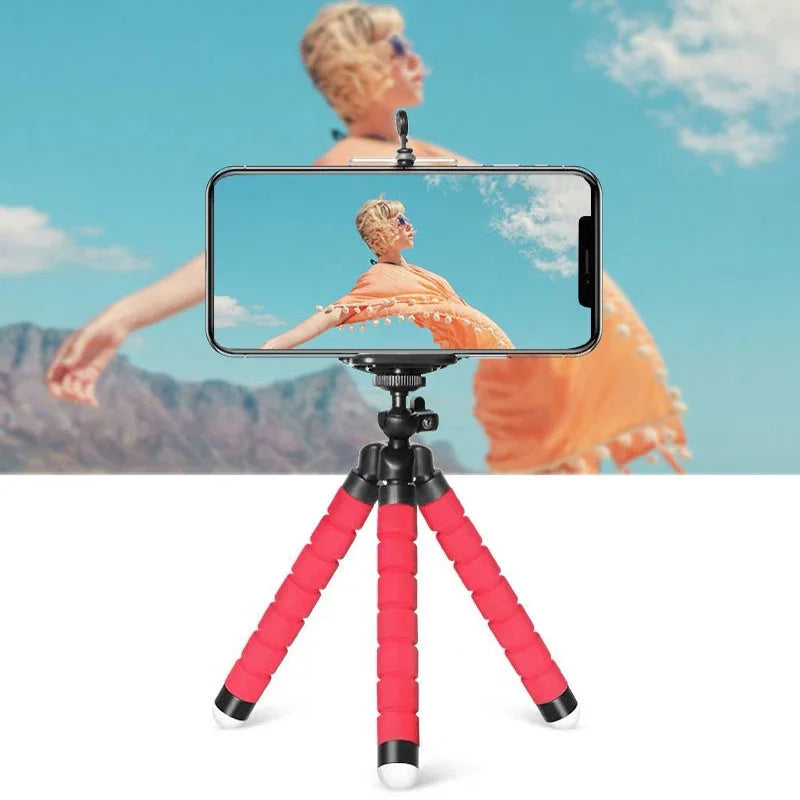 Tripod For Phone Mobile Camera Holder Clip Smartphone Monopod Tripe Stand Octopus Mini Tripod Stativ For iPhone Samsung Xiaomi