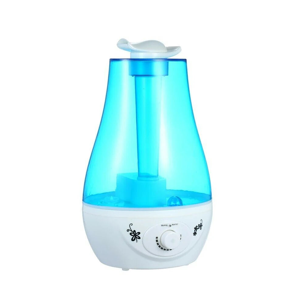 3000ML Ultrasonic Air Humidifier Double Sprayers Fog Mist Maker Essential Oil Diffuser 7 Color LED Aroma Diffusor Aromatherapy
