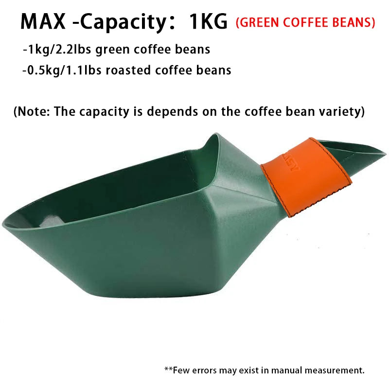 CAFEMASY Kitchen Accessories Large Container Shovel For Coffee Bean Flour Ice Cubes Capacity Measuring Tool Scoops 500g 1kg 2kg