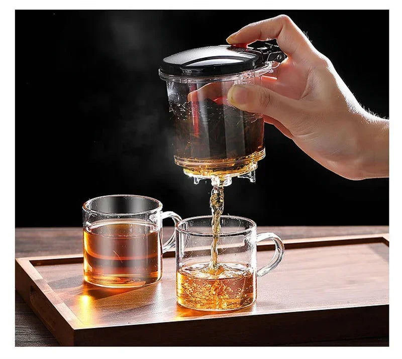 500ml-1800ml  Glass Teapot  Borosilicate Glass Split Type Teapot Heat Resistant Glass Teapot Tea Part Gift Idea Household
