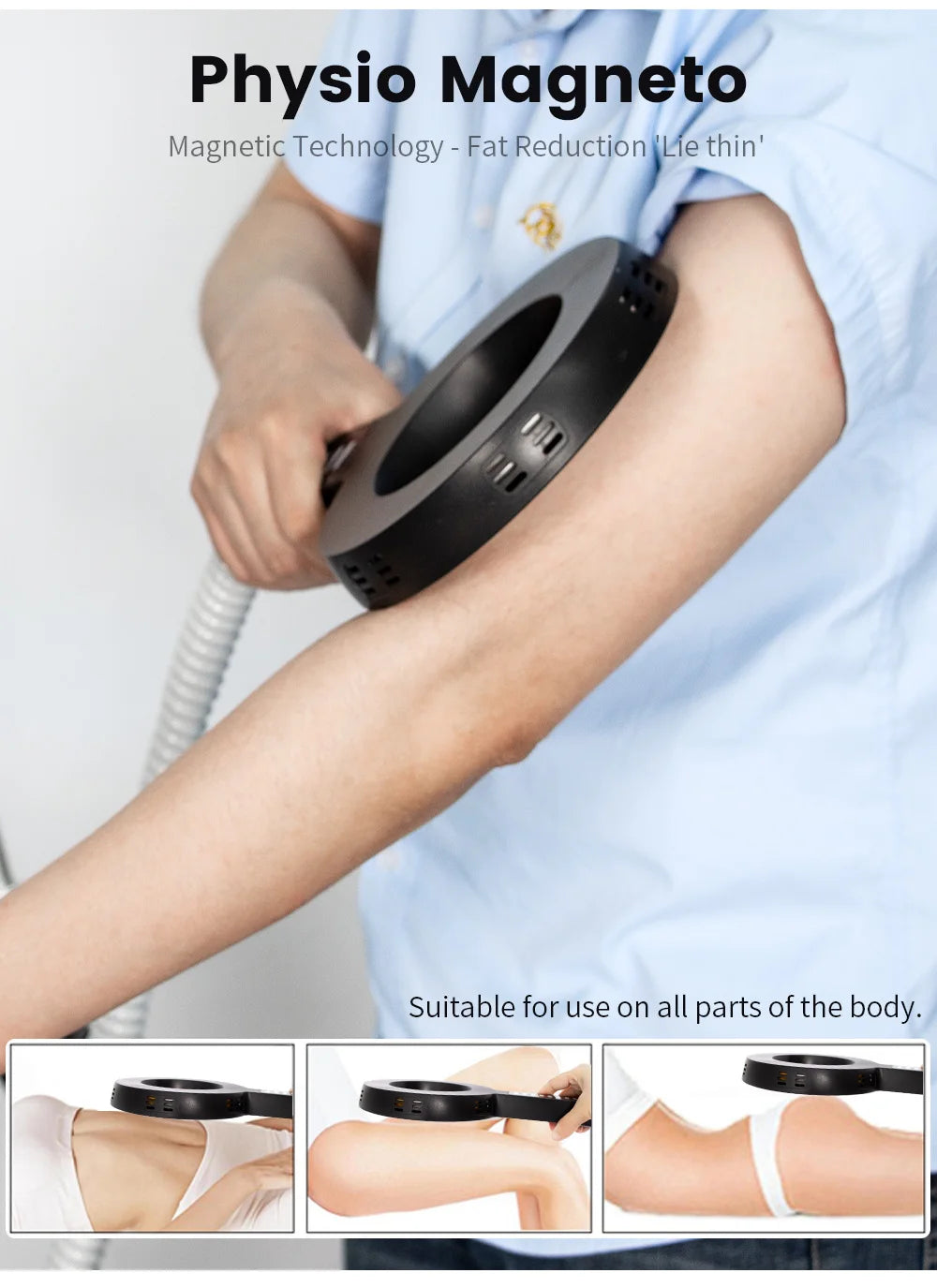 New Upgrade Physio Magneto Electromagnetic Transduction Therapy Machine for Pain Relief & Body Rehabilitation Clinic Use
