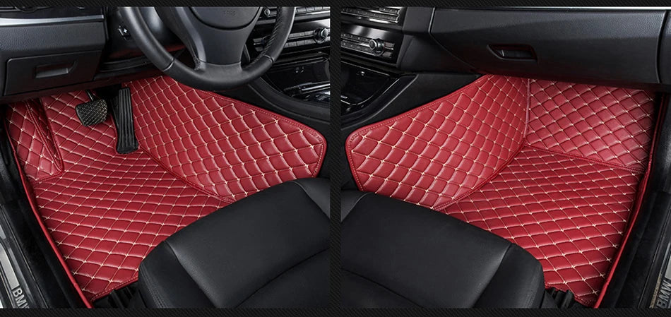 MATIKOHI Custom Car Floor Mats For Porsche Cayenne Auto Carpets Foot Coche Accessorie