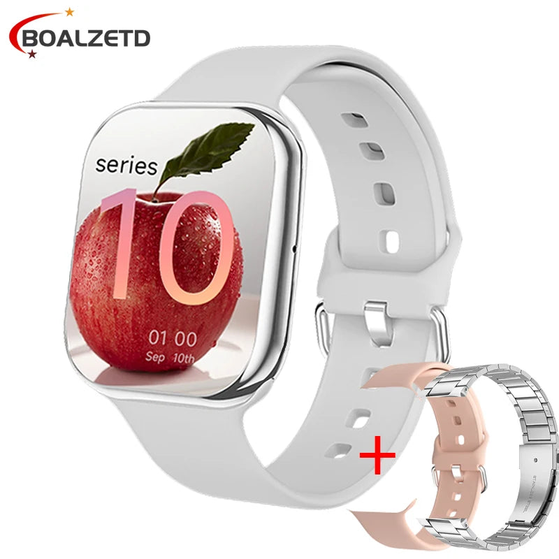 2026 Smart Watch 10 For Android IOS Bluetooth Health monitoring Talk Heart Rate Sleep Record Sports Smart Watch Ladies Men Gift