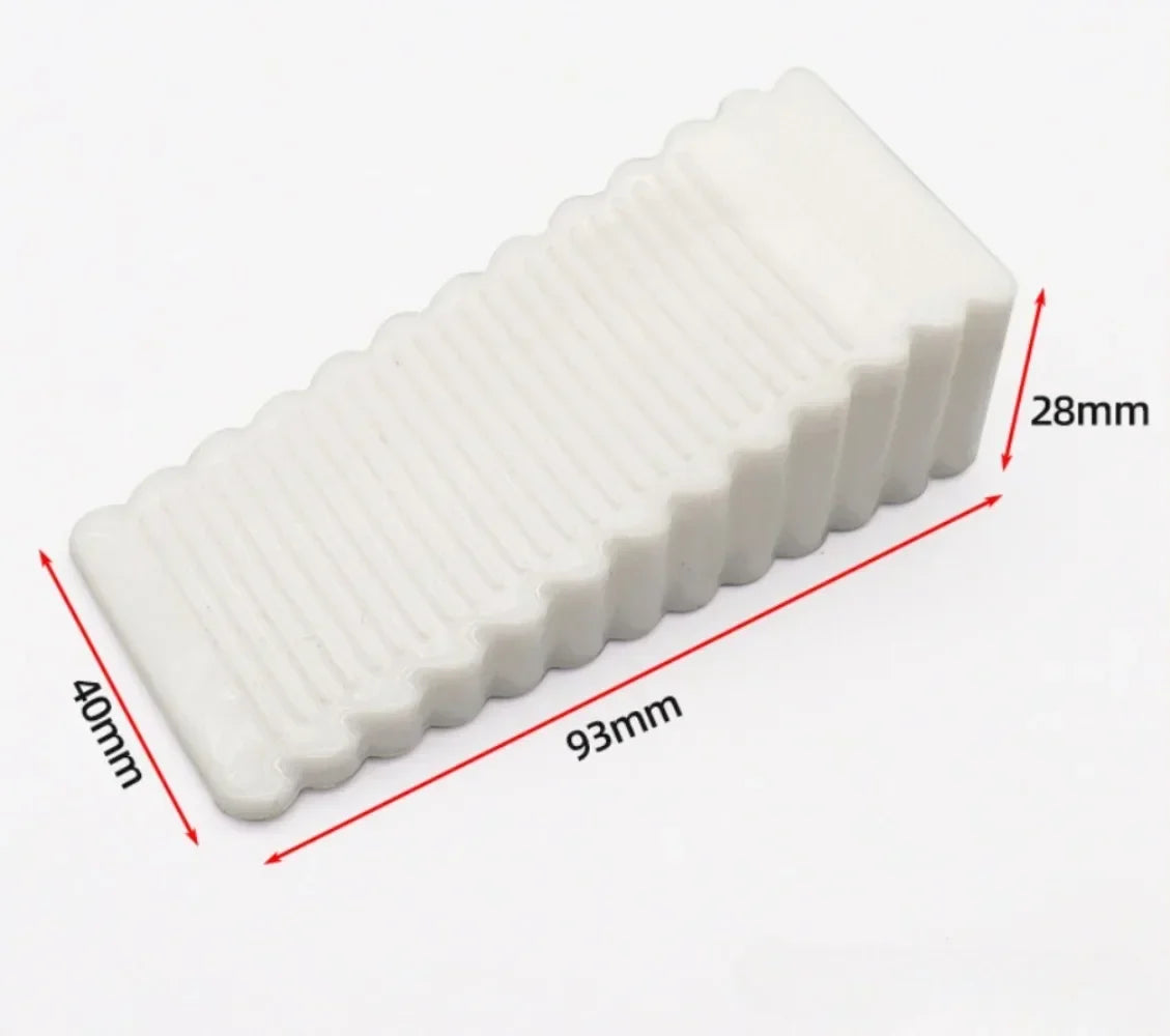 Front Door Stopper Anti-collision Can Move Rubber Doorstop Household Use No Need to Punch Holes Wedge Hardware Home