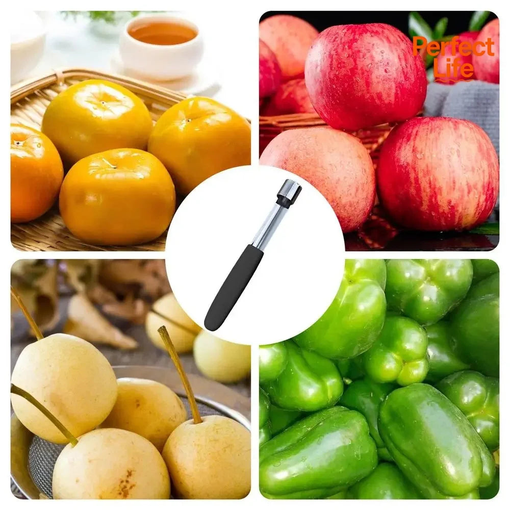 Apple Corer Pitter Pear Bell Twist Fruit Stoner Easy Core Seed Remover pepper Remove Pit Kitchen Tool Gadget