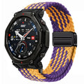 20mm 22mm Nylon Strap for Amazfit T-Rex3 Pro 48/44mm Helio Balance 2 Magnetic Buckle Bracelet Amazfit Active 2 Bip 6 5 Wristband