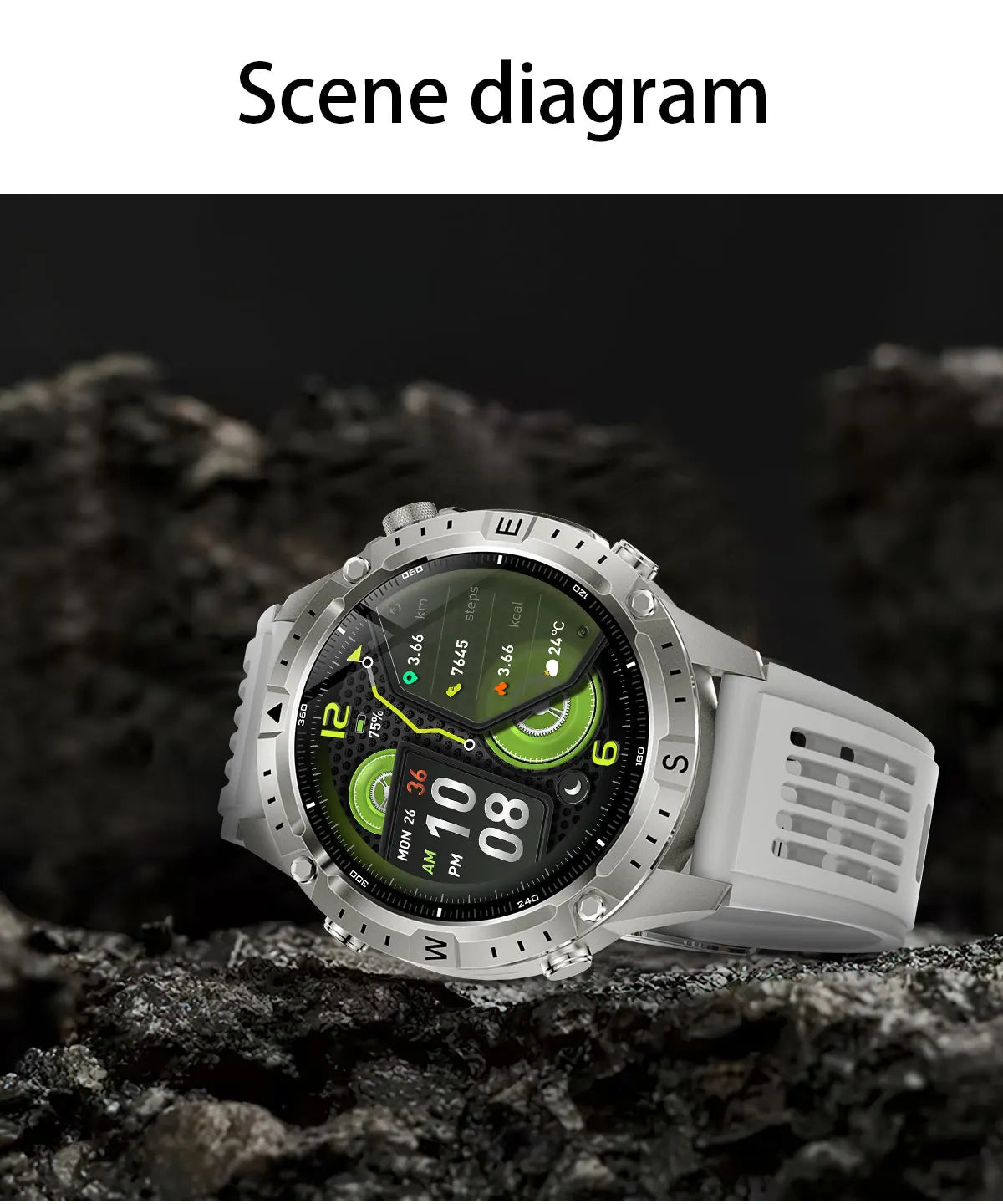 New Offline Map GPS Smart Watch 30meters Swim Waterproof 2GB Memory Bluetooth Call 100+ Sport Fitness Smart Watches For Man 2026