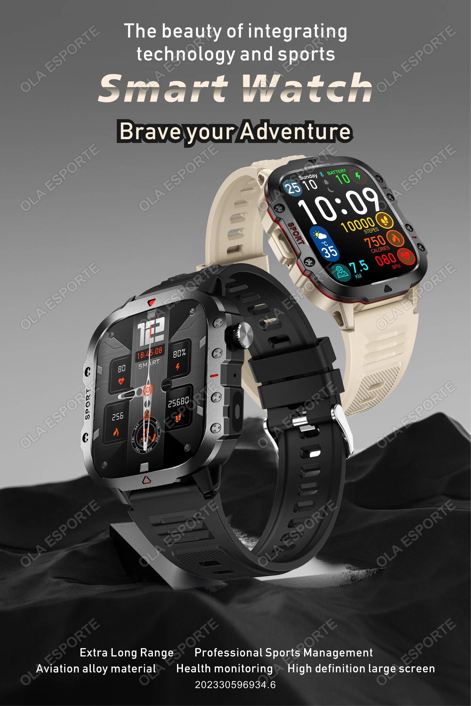 Military GPS Smart Watches For Men Flashlight Waterproof Outdoor Sport Tracker Bluetooth Call Smartwatch Man Women 2025 Pk h12