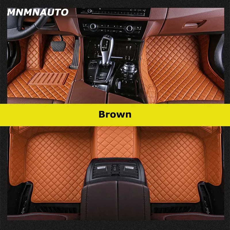 MNMNAUTO Custom Car Floor Mats For Mercedes Benz CLA X117 X118 C117 Auto Carpets Foot Coche Accessorie