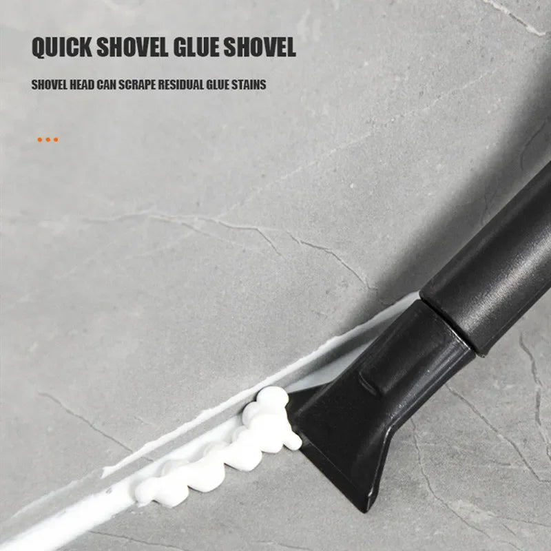 5 in 1 Silicone Spatula Window Cleaning Tool Sealant Smooth Remover Squeegee Caulk Organizer Silicon Scraper Smooth Grout Kit