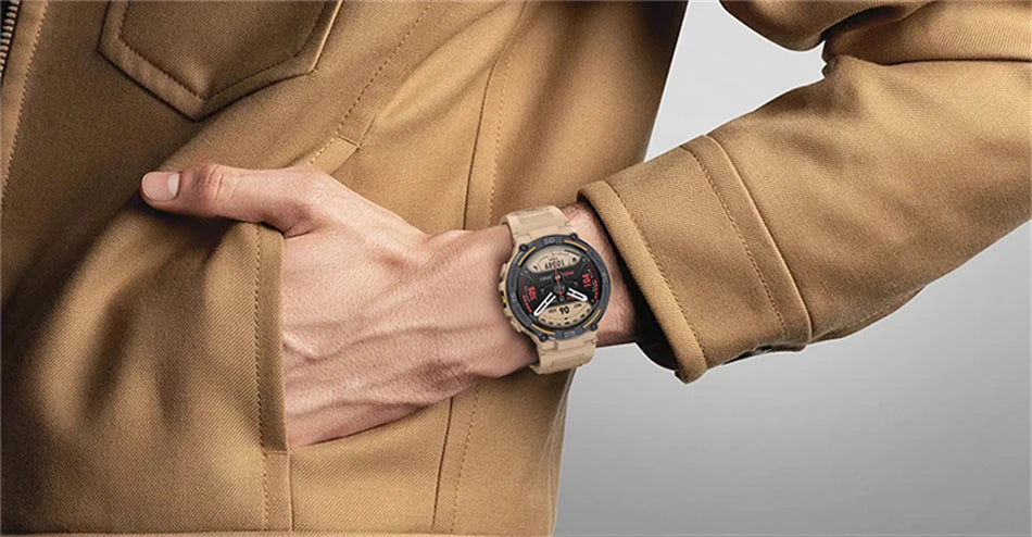 2026 New Military Outdoor Smart Watch GPS 1.52" Ultra HD Display Bluetooth Call Heart Rate IP69K Waterproof AI Smartwatch Men