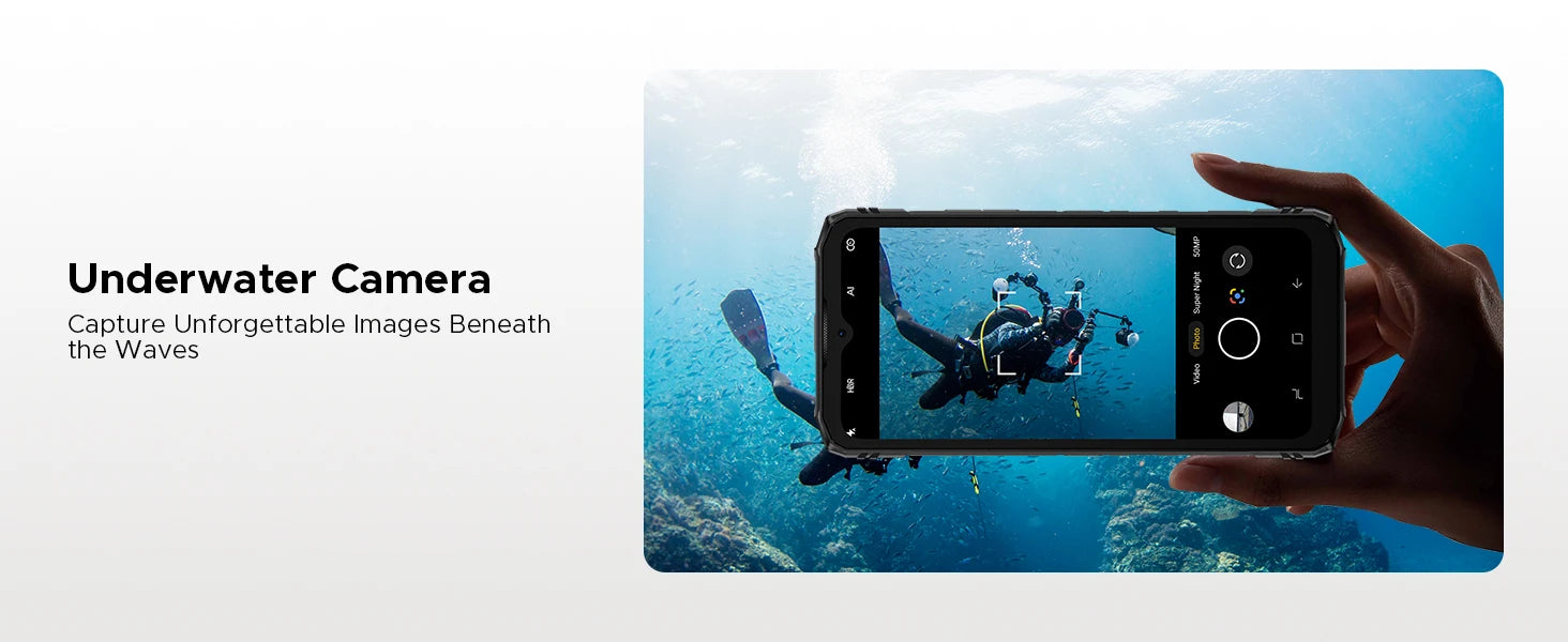 DOOGEE Blade10 Energy Rugged Phone Ultra-thin 6.5'' Screen 6150mAh Battery 24GB RAM(4GB+20GB) 128GB ROM Android 15 Smartphone