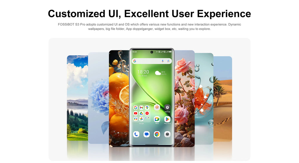 [World Premiere] FOSSiBOT S3 PRO Smartphone 6.67" AMOLED Display Android 14 Up to 20+128GB Mobile 8+64MP CAM NFC Cell Phone