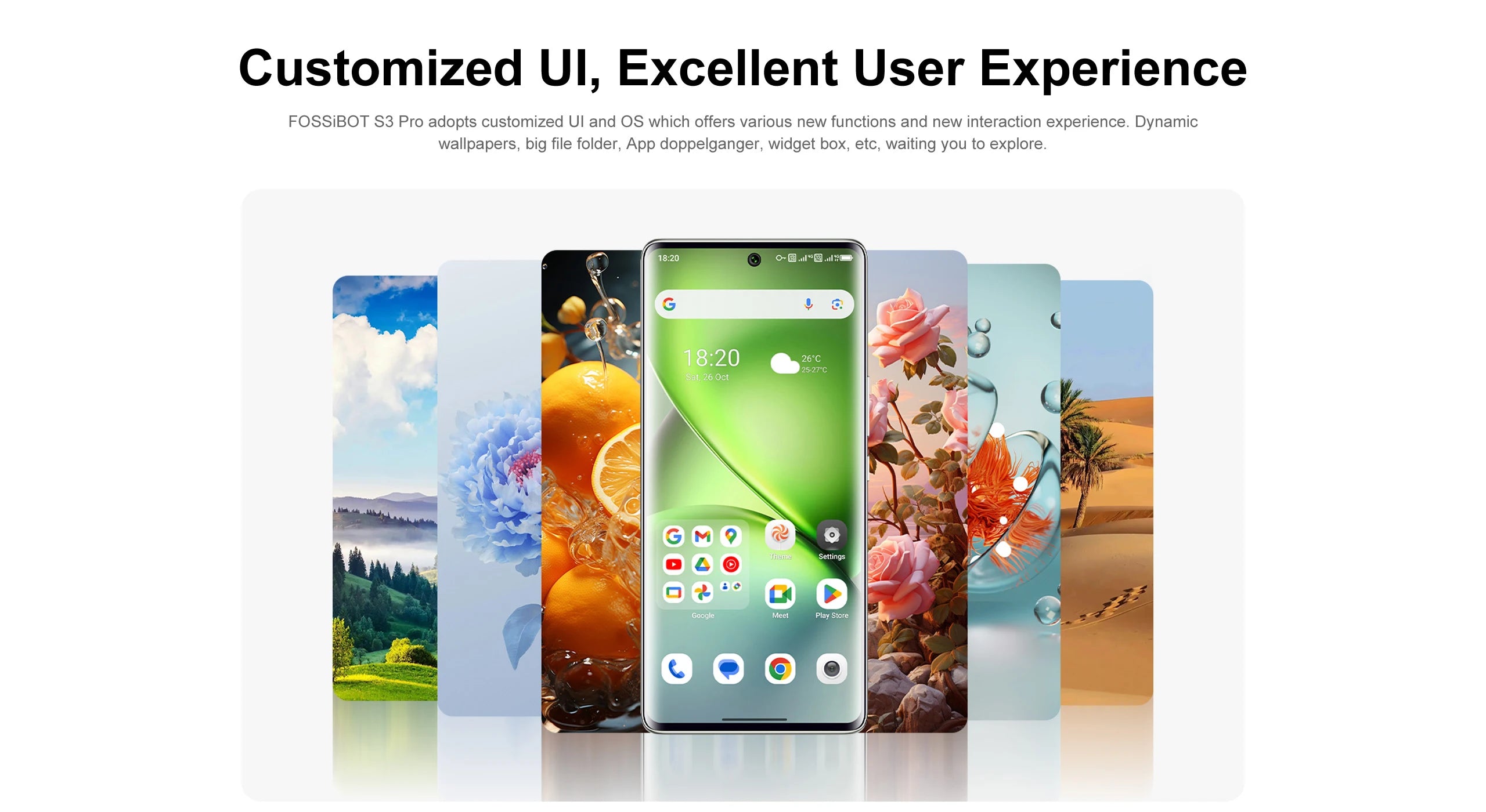 [World Premiere] FOSSiBOT S3 PRO Smartphone 6.67" AMOLED Display Android 14 Up to 20+128GB Mobile 8+64MP CAM NFC Cell Phone