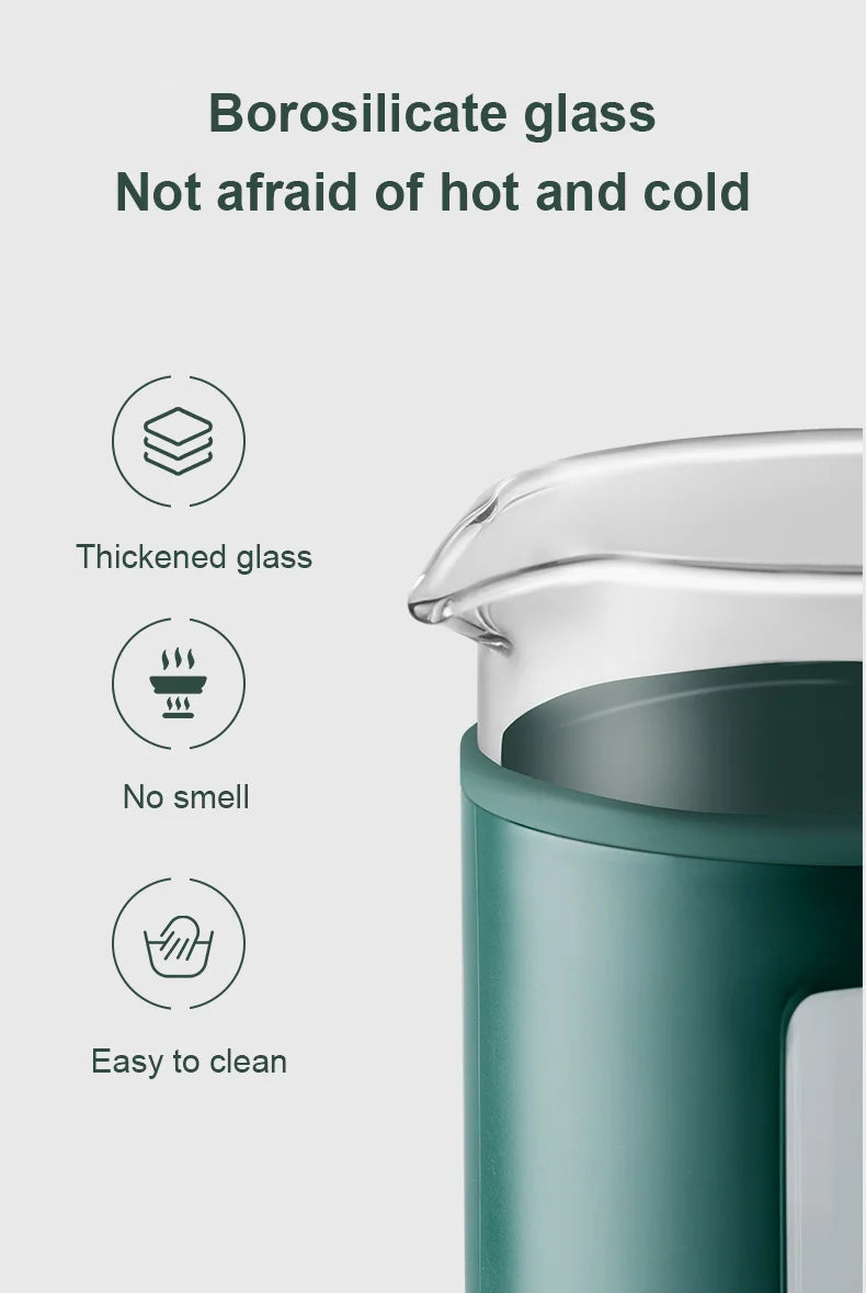 Health Pot Multifunction Electric Kettle With Temperature Control Water Boiler 600ml Mini Electric Kettle Smart Portable Tea Pot