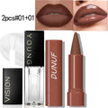 Gradient Lip Liner Pen with Matte Velvet Finish Smooth Application  Lipstick for Defined and Elegant Lips