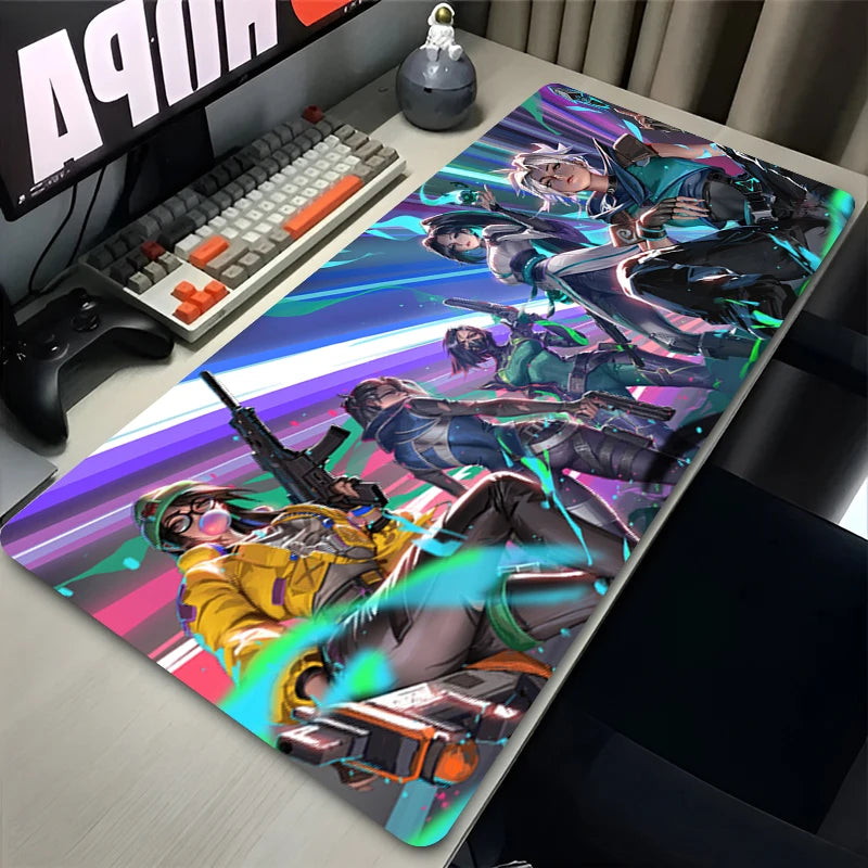 Valorant Sage Hot Game Mouse Pad Laptop Gaming Accessories Keyboard Rug XL PC Sexy Anime Girl Mousepad Large Kawaii Fox Desk Mat