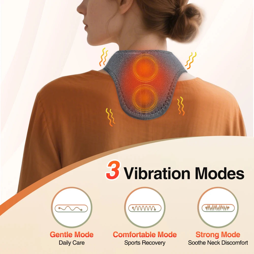 Electric Wrist Brace with Adjustable Hot Compress Vibration Massage Ankle Guard Band Carpal Tunnel Hand Foot Protection Tool