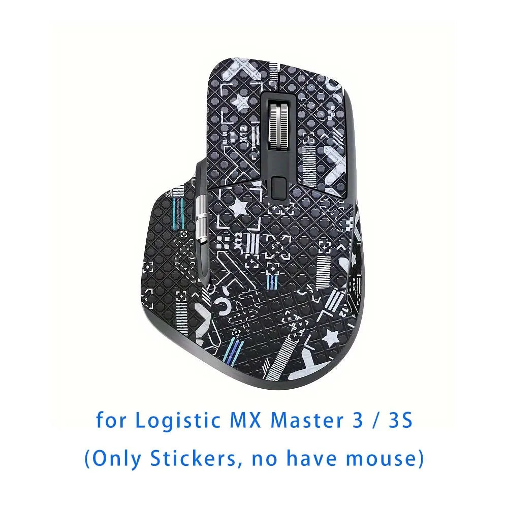 Mouse Grip Tape For Logitech Mx Master 3 3s Wireless Mouse Sticker Lizard Skin Suck Sweat Non Slip Pre Cut Easy Install No Mouse