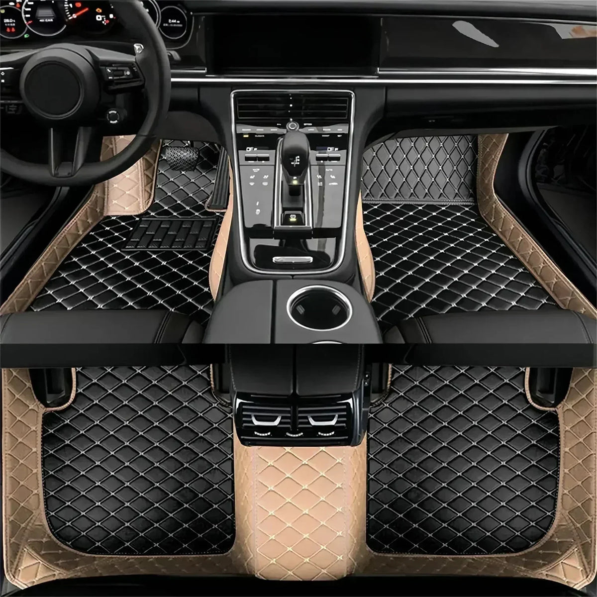 Custom Car Floor Mats For Fiat Cronos 2018 2019 2020 2021 2022 All Weather Waterproof Car Floor Mats