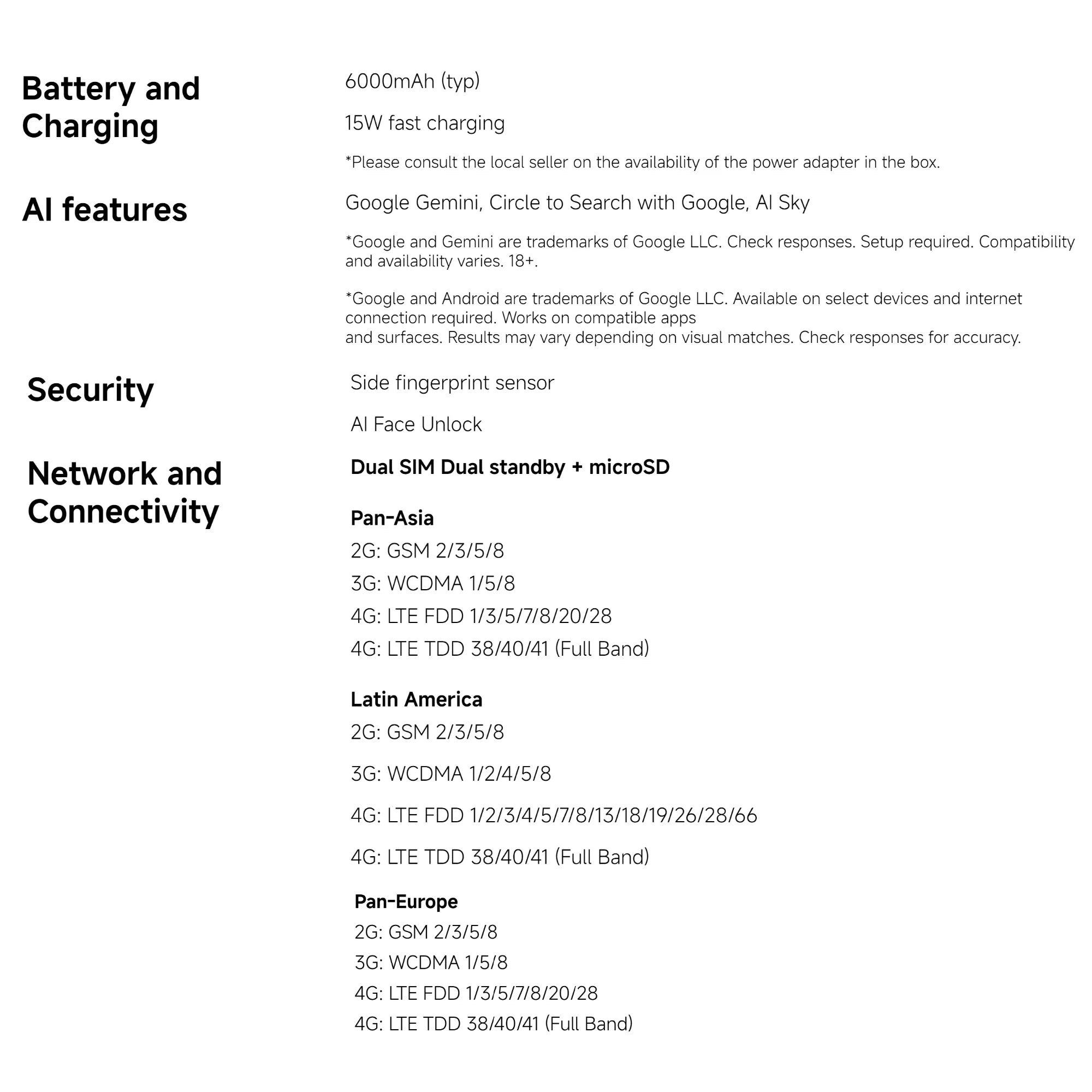Xiaomi Redmi A7 Pro 4G, 4+128GB, Global Version, 6.9" 120Hz LCD Display DC Dimming Powered by UNISOC T7250 Processor 13MP Main Camera 8MP Front Camera 6000mAh 15W Side Fingerprint Sensor 3.5mm Headphone Jack NFC