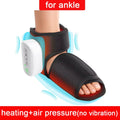 Ankle Air Compression Massager Heated Foot Wrap Support 3 Modes 4 Levels Thermal Sleeve Cordless Rechargeable Brace