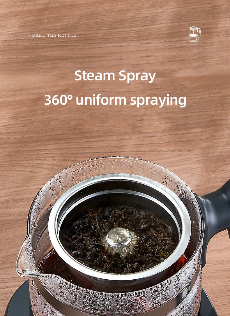 1.3L Steam Spray Tea Kettle Multifunctional Electric Kettle Baby Constant Temperature Milk Regulator 72h Thermostatic Kettle