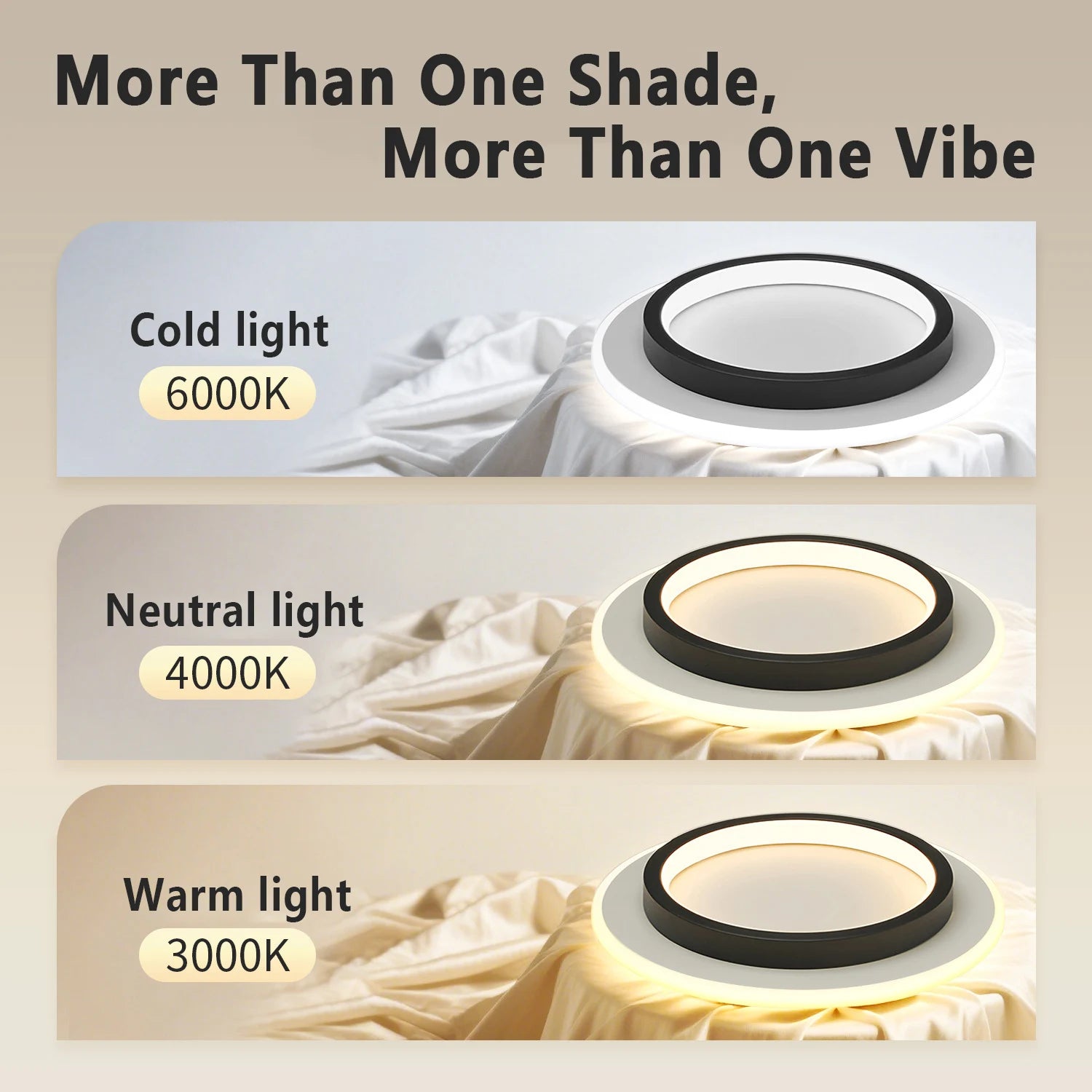 MARPOU Modern LED Ceiling Lamp 3 Color Temperature Baked Enamel Hallway Lamps Balcony Lights Bedroom Living Room 90V-260V