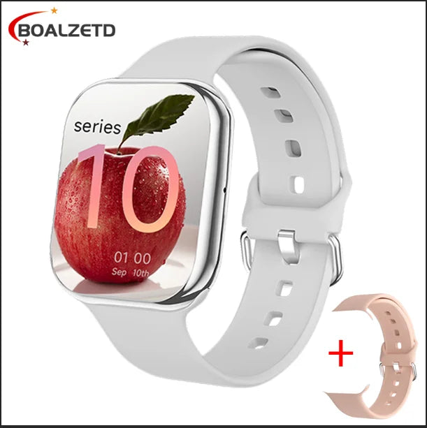 2026 Smart Watch 10 For Android IOS Bluetooth Health monitoring Talk Heart Rate Sleep Record Sports Smart Watch Ladies Men Gift