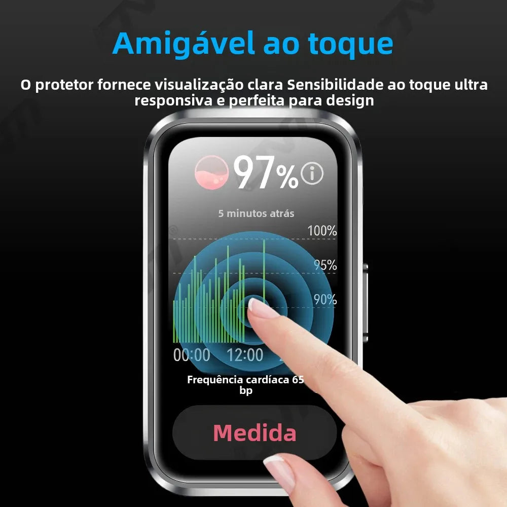 Screen Protector for Huawei Band 10 HD Anti-scratch Full Coverage Protective Film Screen Protector Accessories (Not Glass)