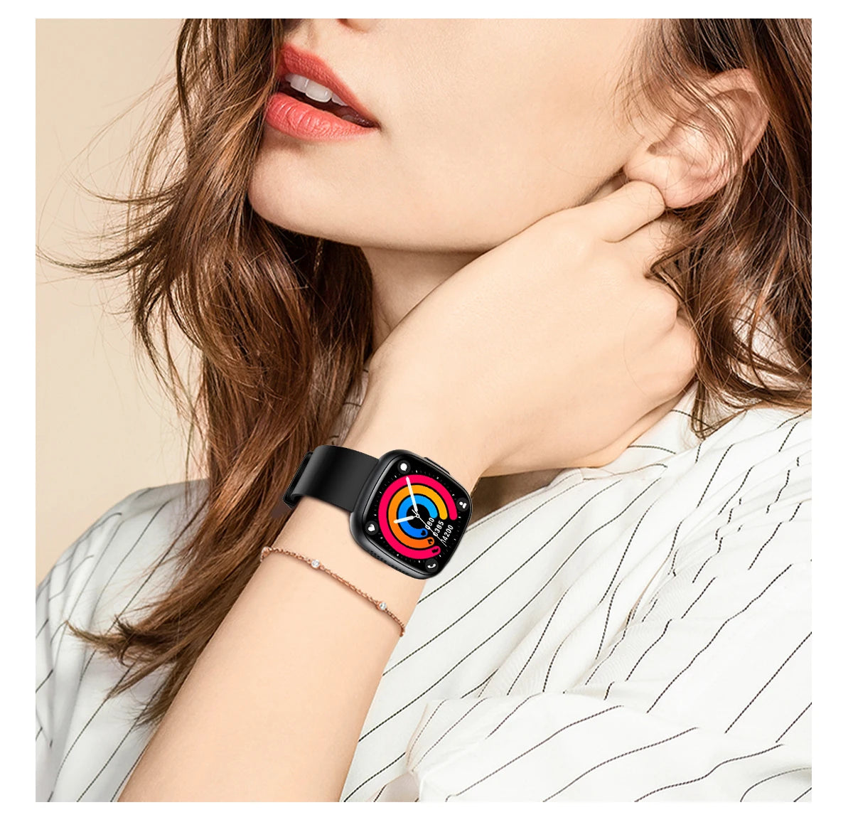 2025 New Accurate Measure Blood oxygen Lipids Uric Acid Smart Watch Men ECG Blood Pressure Health SmartWatches For Android ios