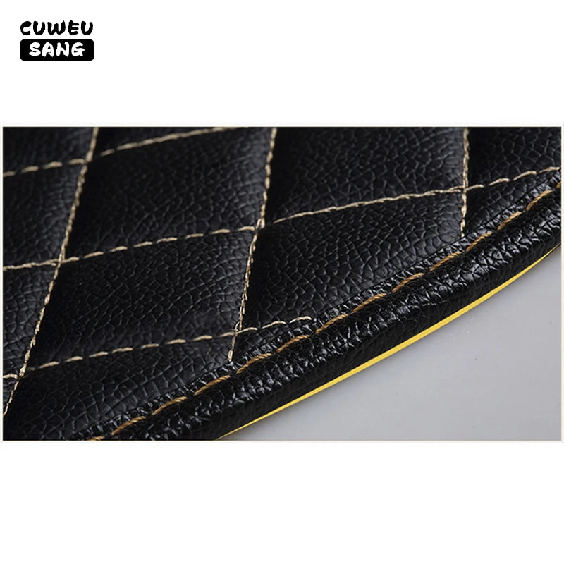 CUWEUSANG Custom Car Floor Mats For Hyundai Accent Verna Solaris Auto Carpets Foot Coche Accessorie