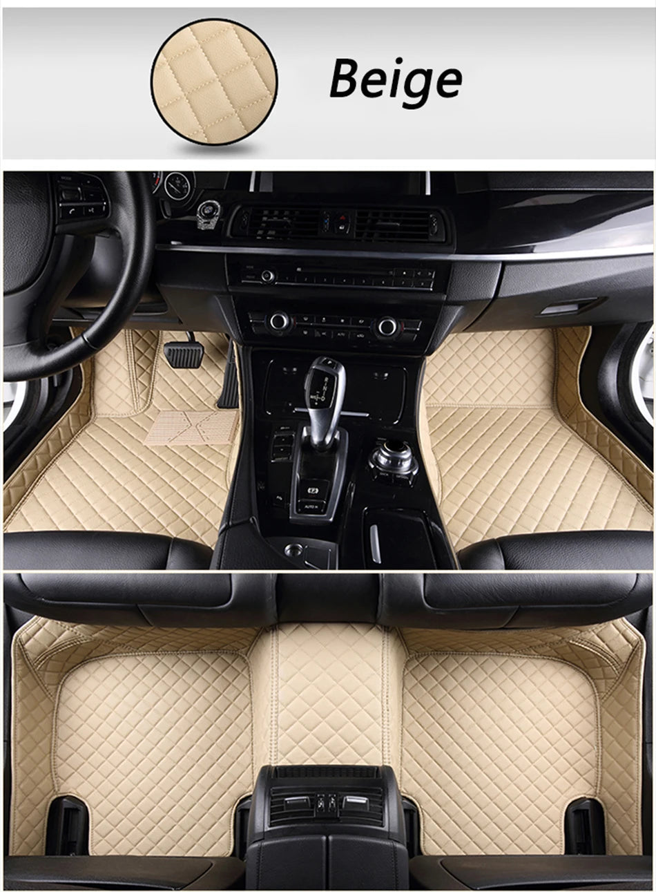 YOGOOGE Custom Car Floor Mats For Fiat Freemont Auto Carpets Foot Coche Accessorie