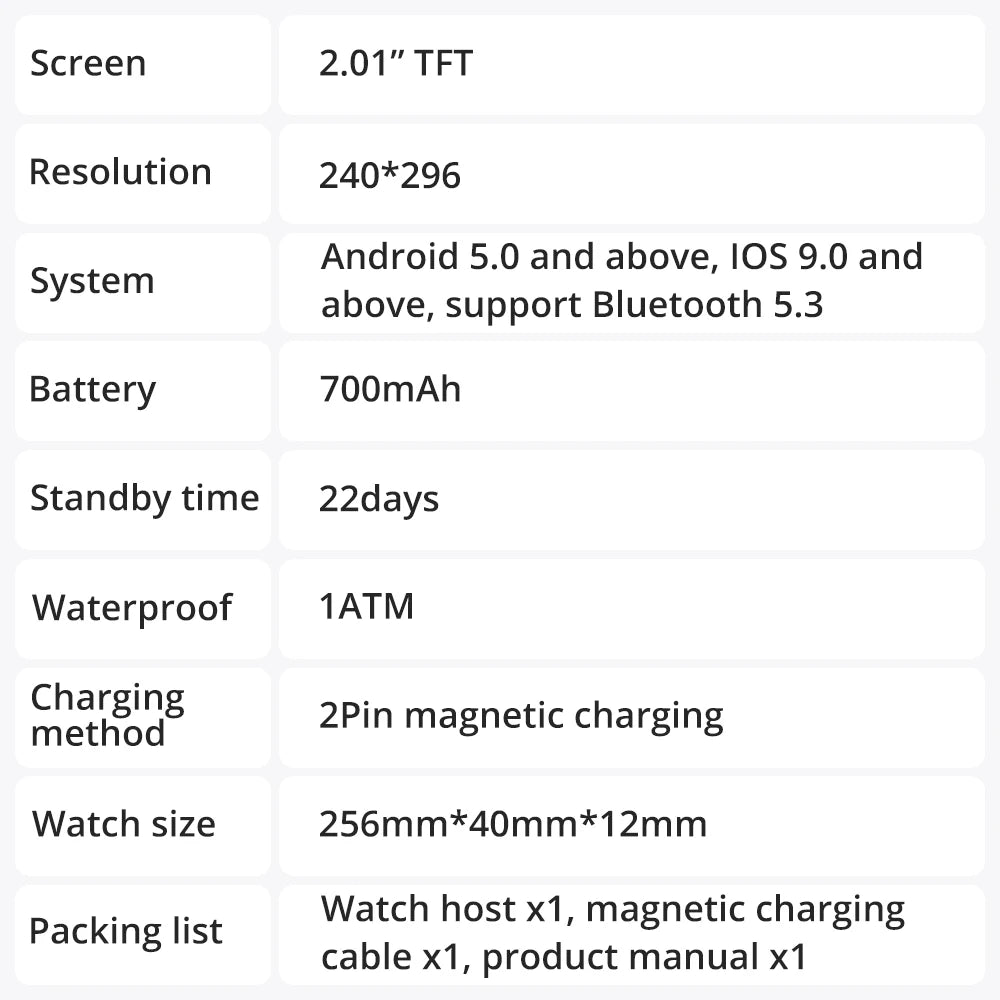 COLMI P77 Smartwatch, Up to 11 day battery life,  Massive 700mAh battery, 2 inch display, Health Management Smart Watch