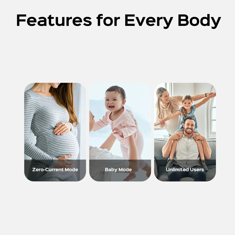 Intelligent Body Fat Scale 2025 New Smart Body Composition Analyzer Scale Body Bioimpedance Scale, Support Offline Measurement