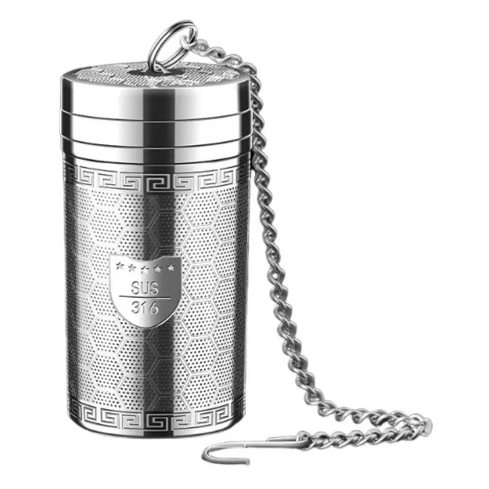 Tea Infuser Stainless Steel Mesh Filter Tea Infuser Teapot Tray Tea Strainer Herbal Filter Kitchen Teaware Accessories