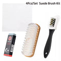4Pcs/Set Stain Removal Suede Brush Kit With Eraser Cleaning Tool Home Use Nubuck Brushes Kit Boots Cleaning Cloth for Shoes