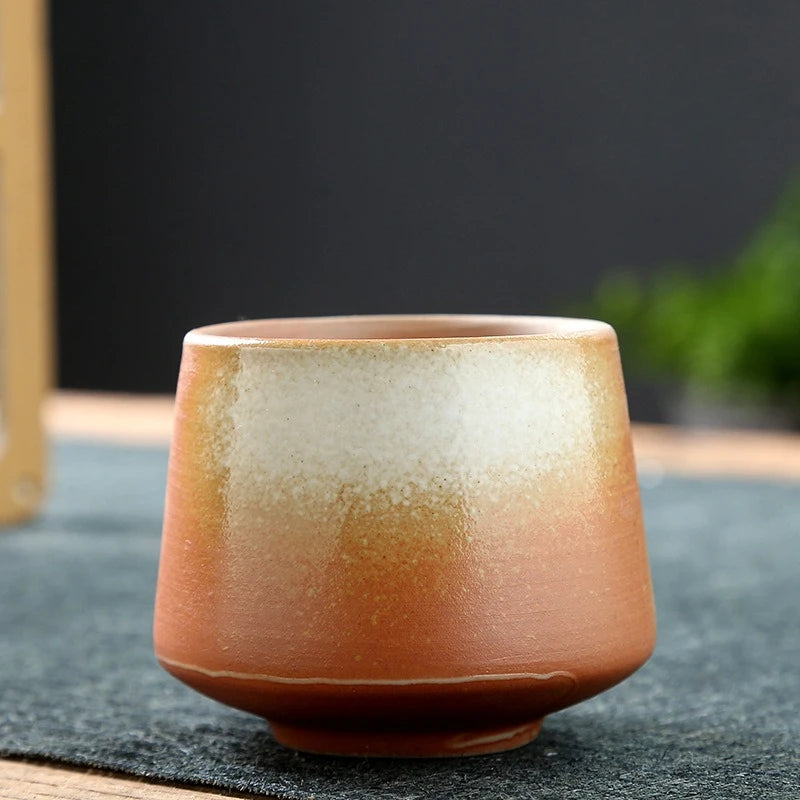 Laysda Vintage Coffee Mug 200ml ceramics Tea cup Japanese-style cafes Drinkware Stoneware Espresso for Restaurants Hotels