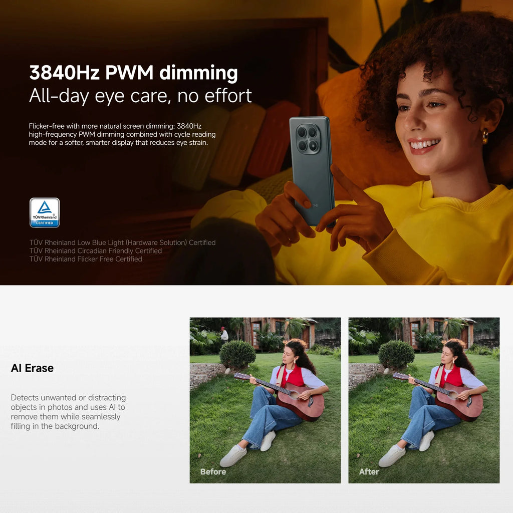 Xiaomi Redmi Note 15 4G 8+256GB Global Version MediaTek Helio G100-Ultra 120Hz 6.77 '' AMOLED Display 108MP Camera 6000mAh 33W