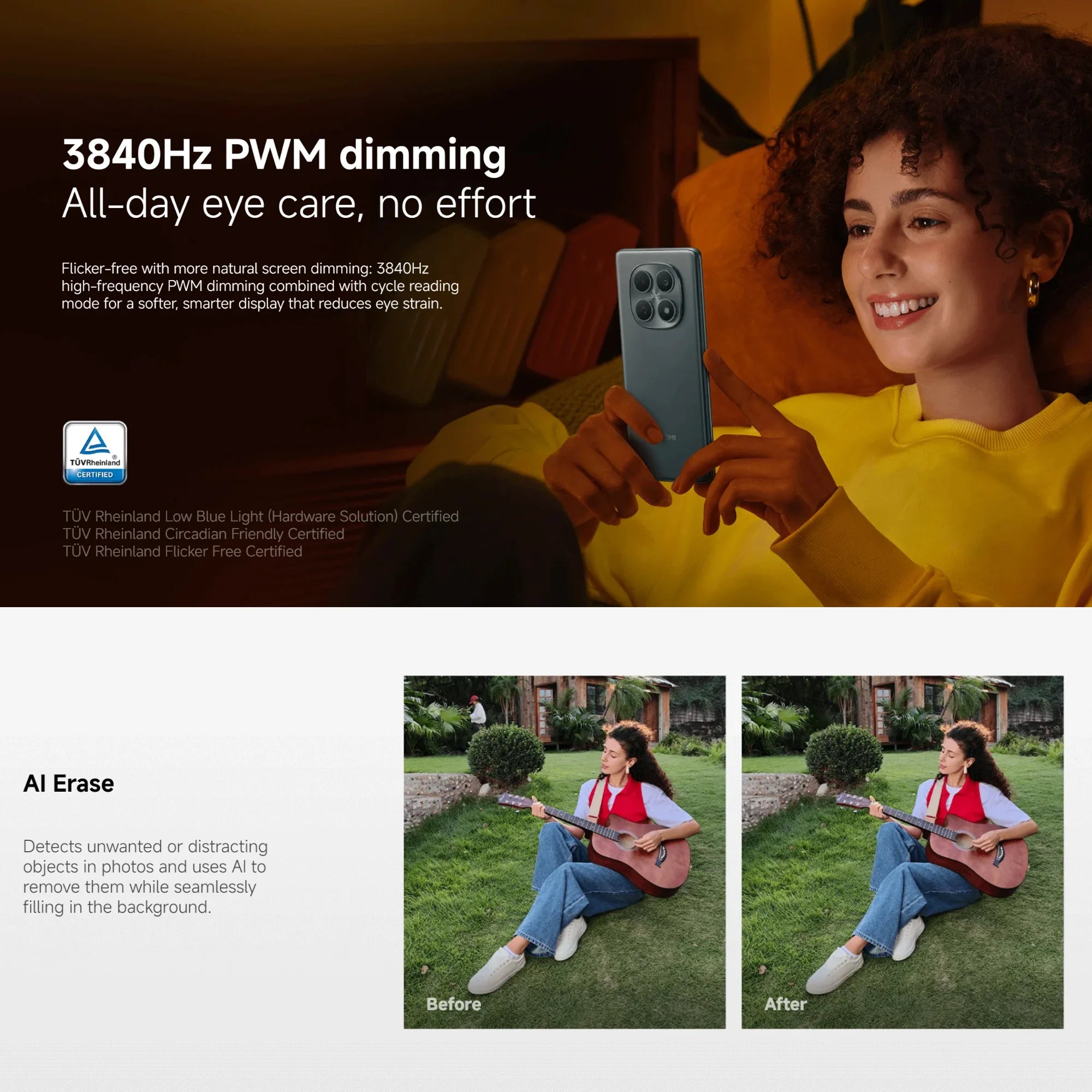 Xiaomi Redmi Note 15 4G 8+256GB Global Version MediaTek Helio G100-Ultra 120Hz 6.77 '' AMOLED Display 108MP Camera 6000mAh 33W