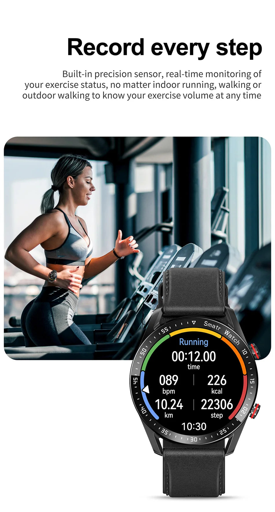 Sports Smart Watch Men Women HD Screen ECG+PPG Bluetooth Call GPS Tracker Heart Rate Monitor IP68 Waterproof SmartWatch 2026 New