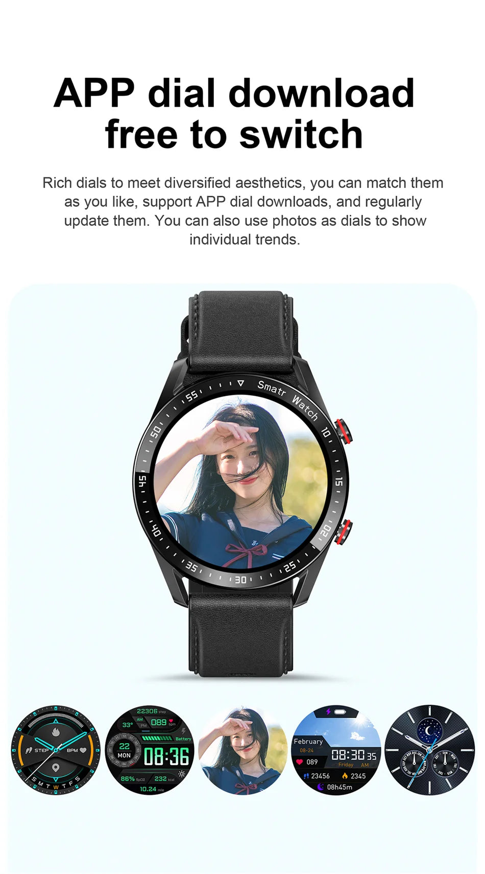 Sports Smart Watch Men Women HD Screen ECG+PPG Bluetooth Call GPS Tracker Heart Rate Monitor IP68 Waterproof SmartWatch 2026 New