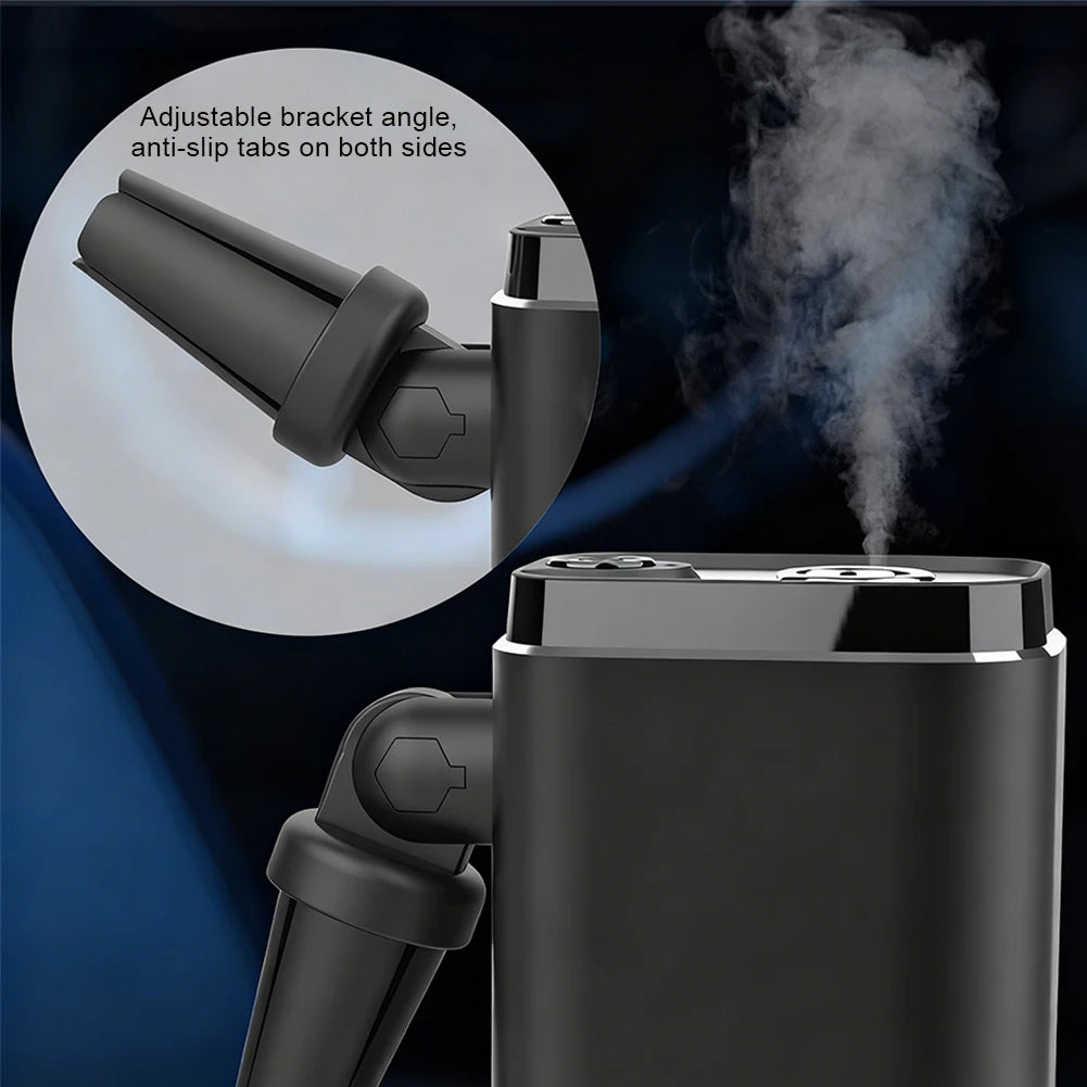 Smart Car Aromatherapy Diffuser Essential Oil Mist Humidifier Air Freshener Vent Clip Fragrance Diffuser for Auto Aromatherapy
