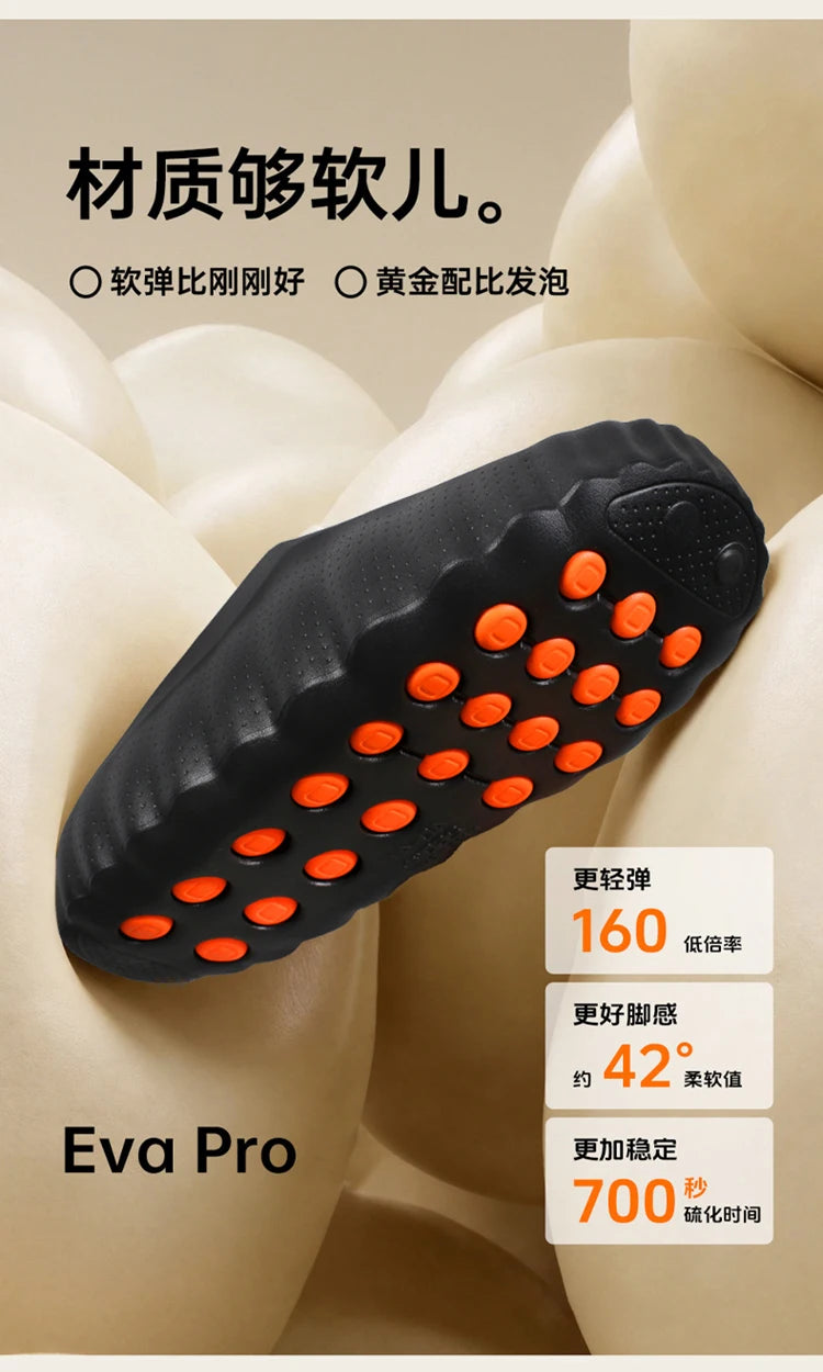 Men's and women's EVA lightweight toe massage slippers 2026 outdoor new casual sports slippers couple's fashionable beach shoes