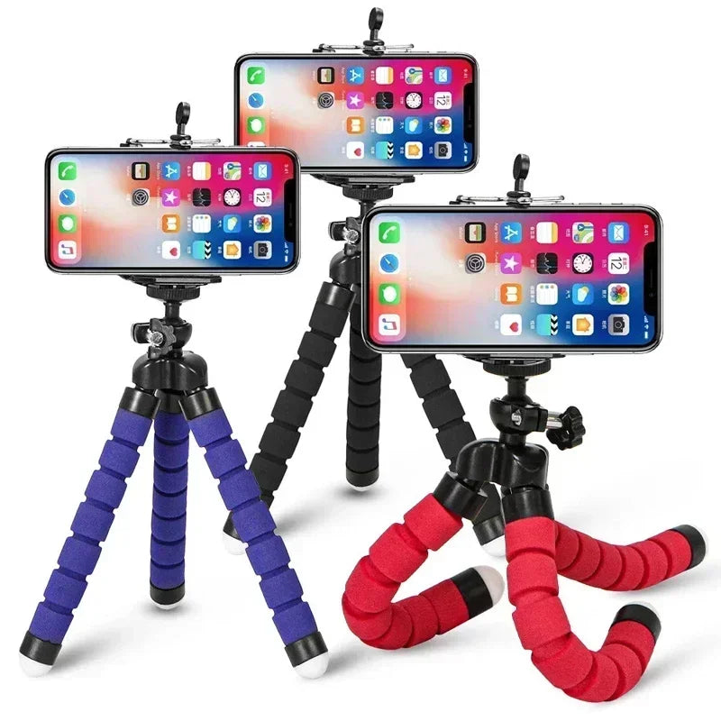 Tripod For Phone Mobile Camera Holder Clip Smartphone Monopod Tripe Stand Octopus Mini Tripod Stativ For iPhone Samsung Xiaomi